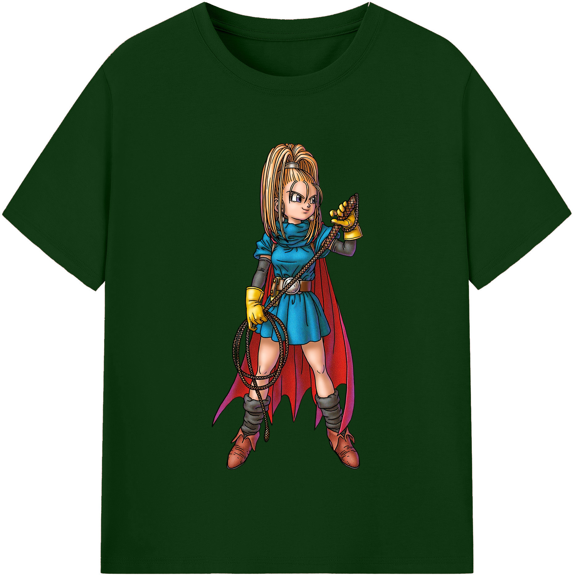（画像用） ドラゴンクエスト Doragon Kuesuto Dragon Quest 綿100％半袖Tシャツ（フロントプリント）